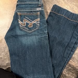 Boot cut jeans